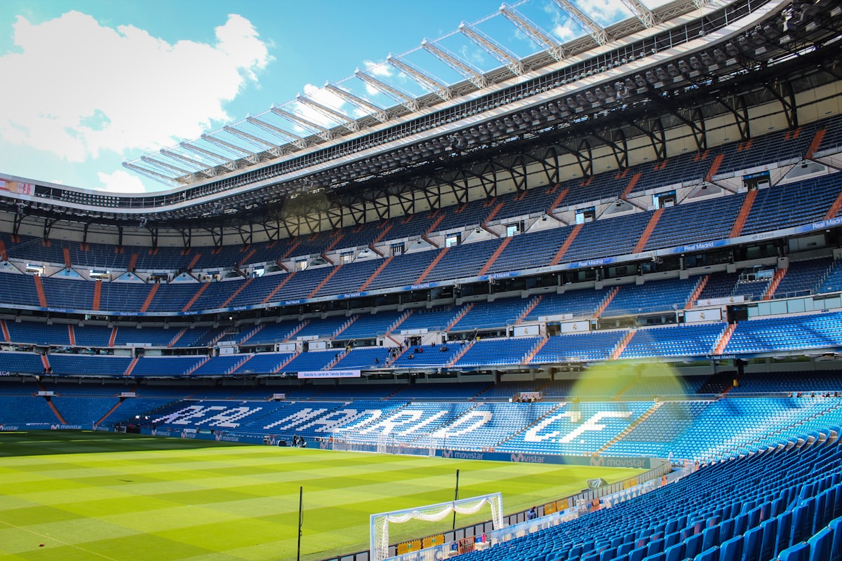 stade pendant un match de LaLiga